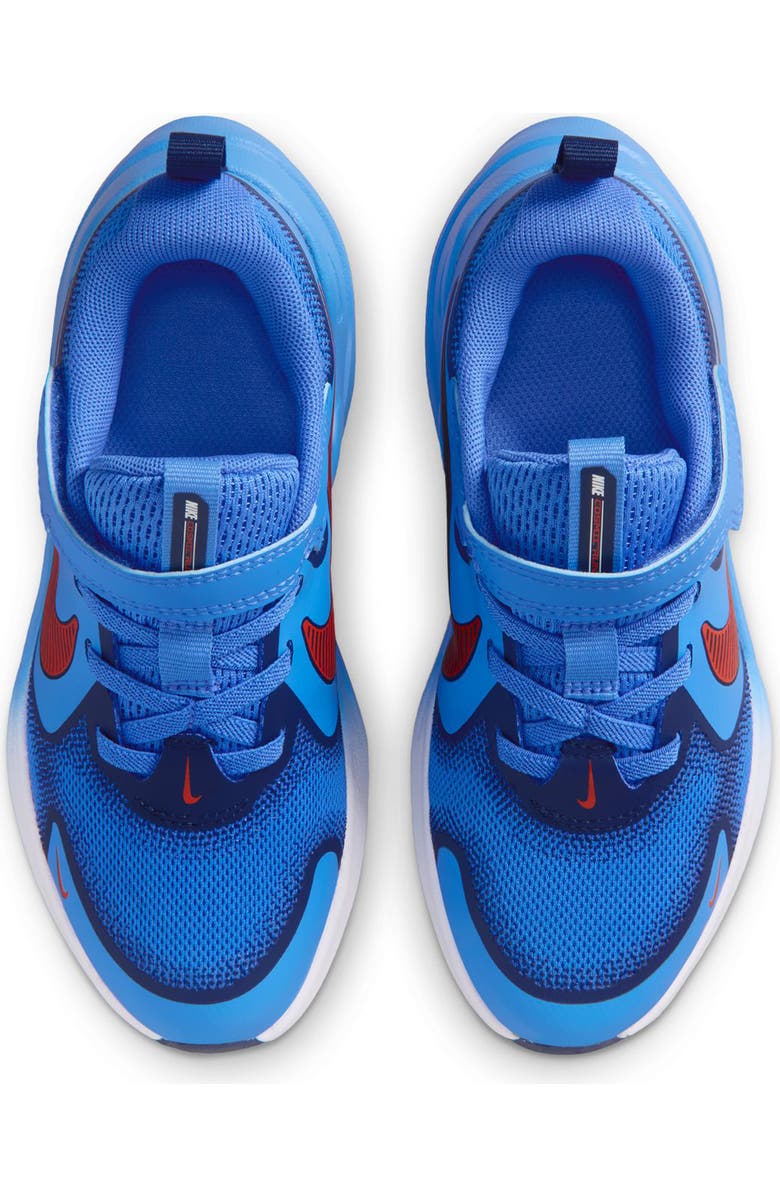 Nike Kids' Cosmic Runner Sneaker, Alternate, color, Blue/ Picante Red/ Navy