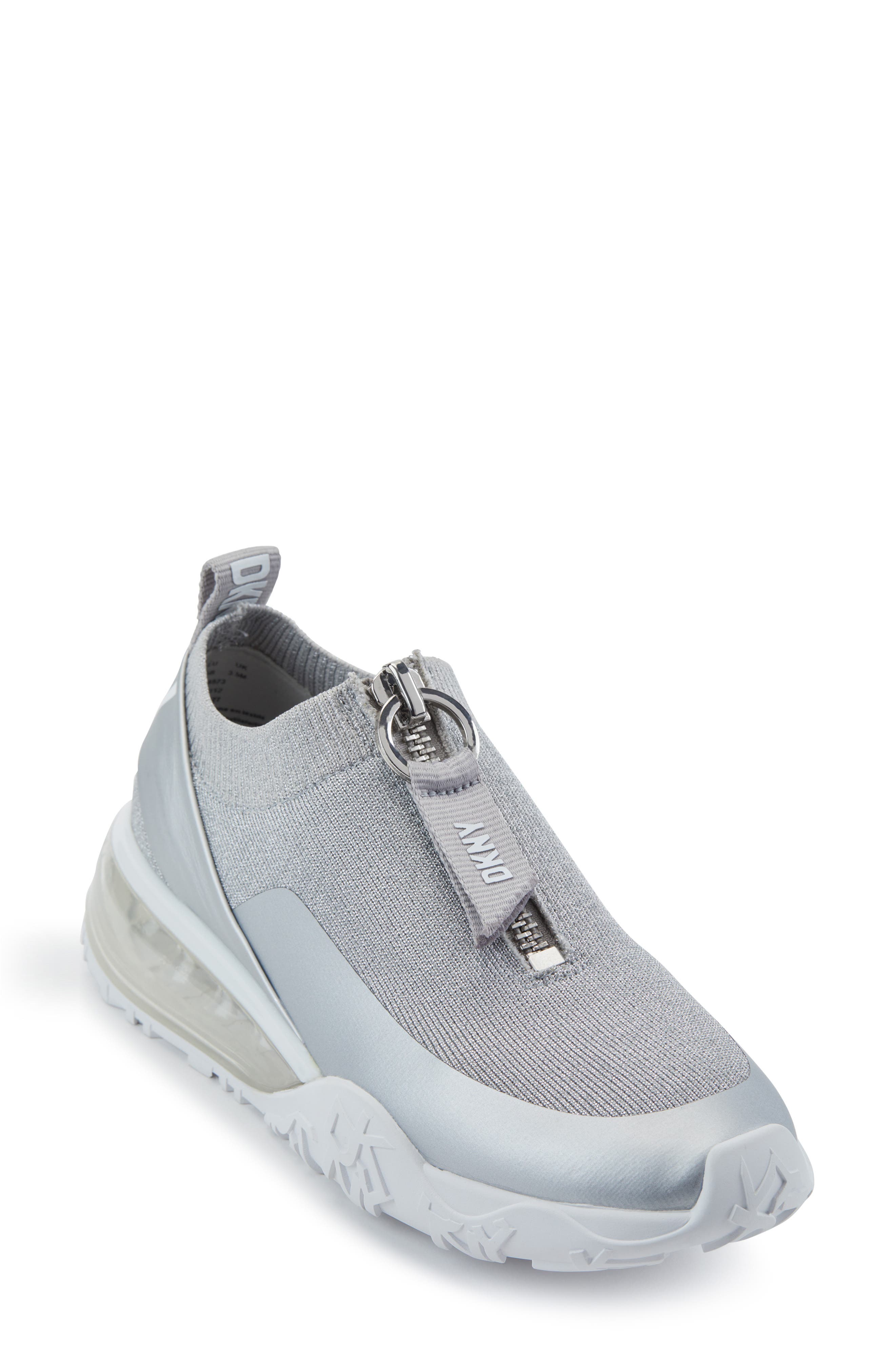 DKNY Kadia Zip-Up Sneaker, Main, color, 