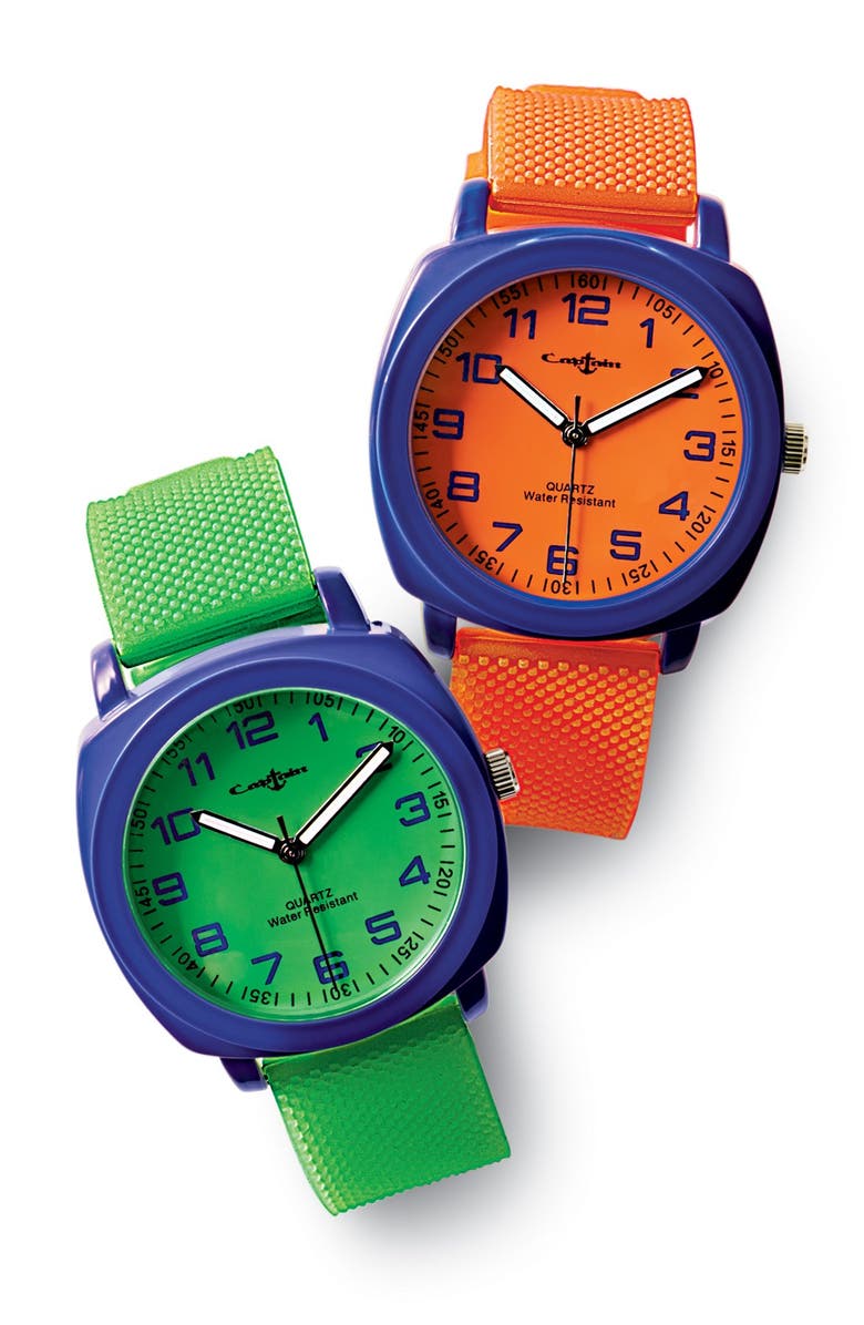 Titanium 'Neon Mix' Watch, Alternate, color,