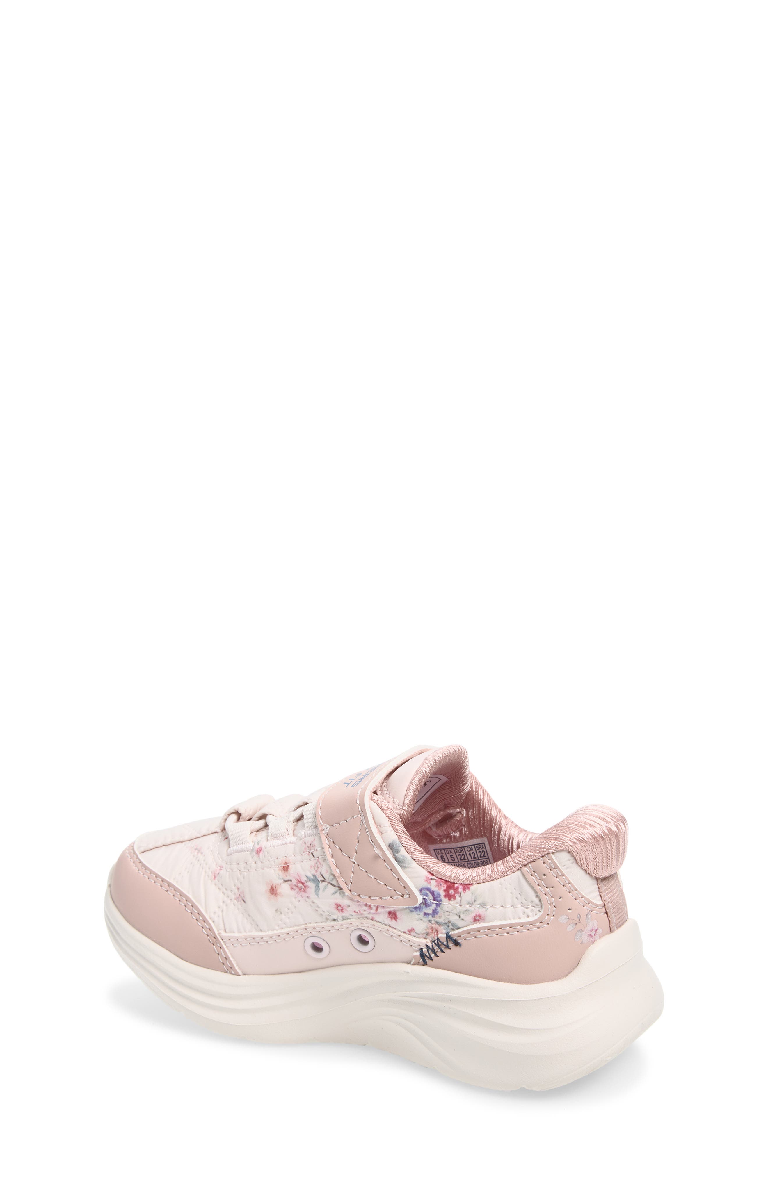 SKECHERS Kids' Comfy Sprints - Cozy Fit<sup>®</sup> Lil Flower Slip-On Sneaker, Alternate, color, Ros