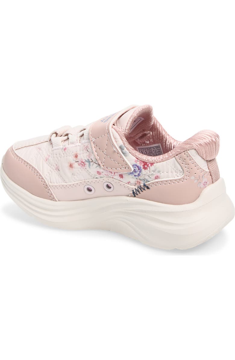 SKECHERS Kids' Comfy Sprints - Cozy Fit<sup>®</sup> Lil Flower Slip-On Sneaker, Alternate, color, Ros