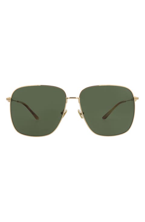 61mm Novelty Aviator Sunglasses