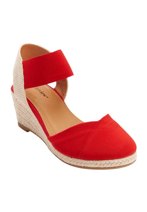 The Abra Stretch Fabric Espadrille