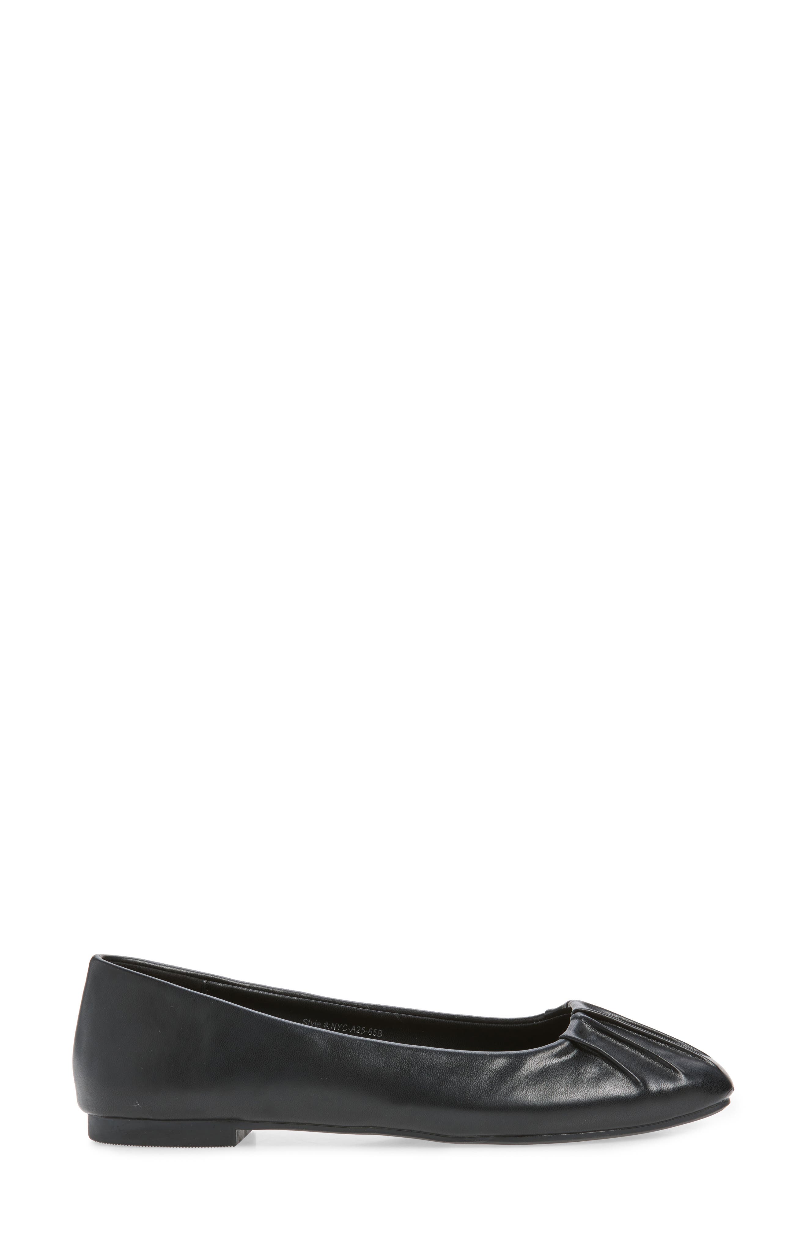Leilani Ballet Flat, Main, color, BLACK