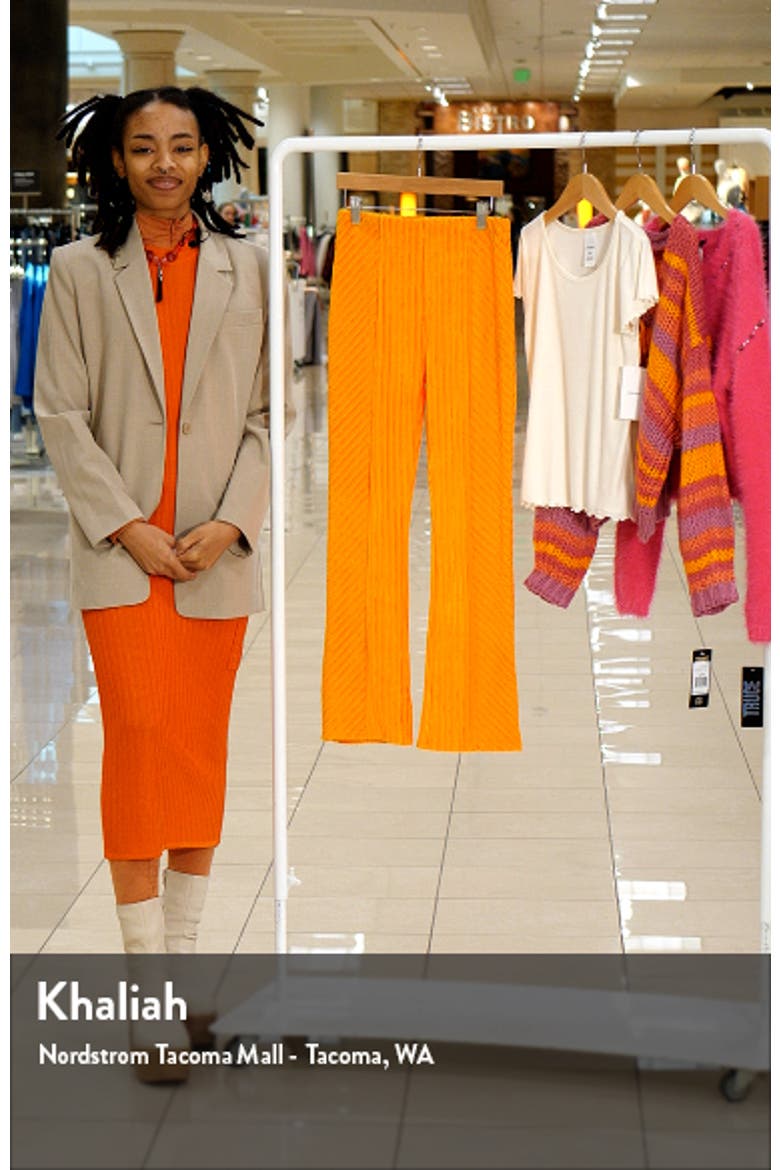 Kids' Rib Velour Flare Pants video