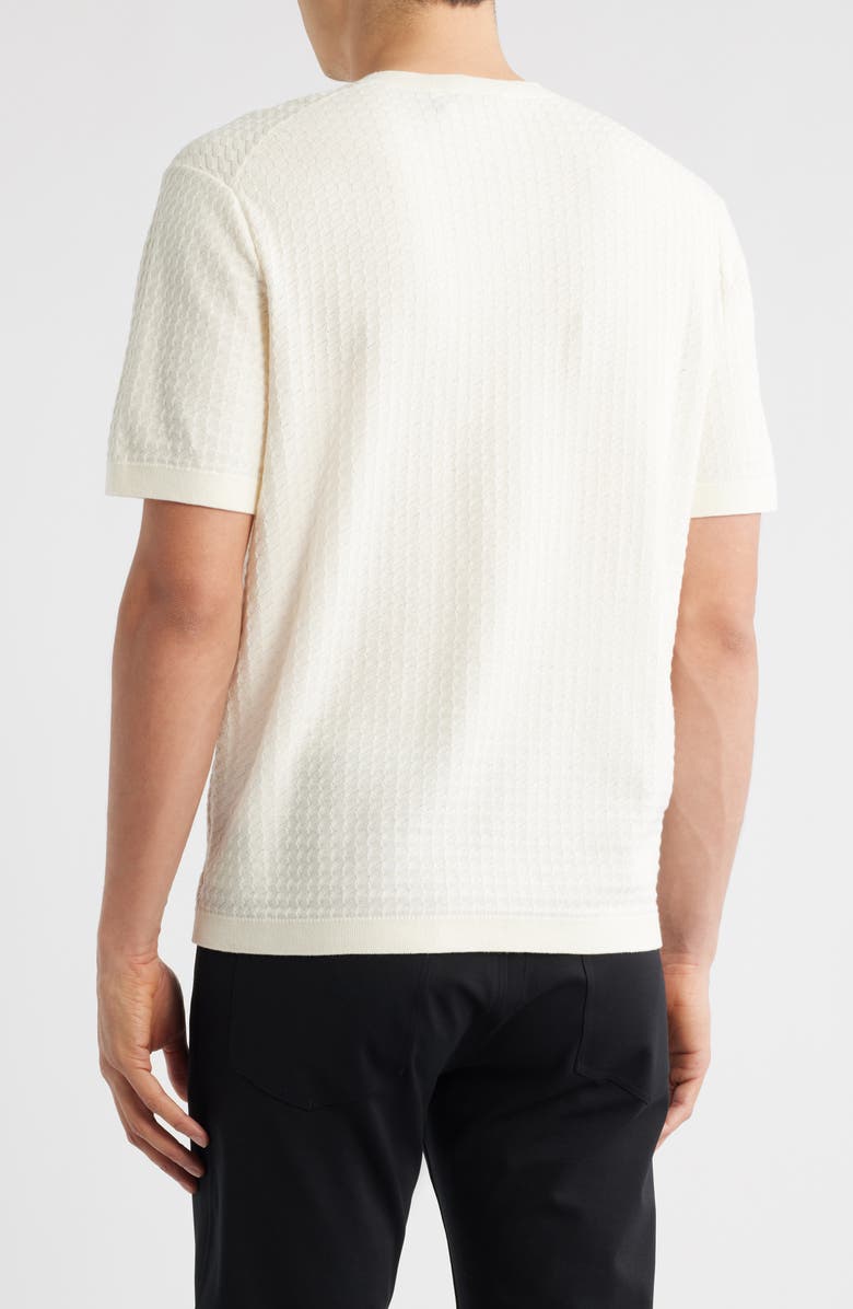 Theory Damian Tactile Crewneck T-Shirt, Alternate, color, Eggshell