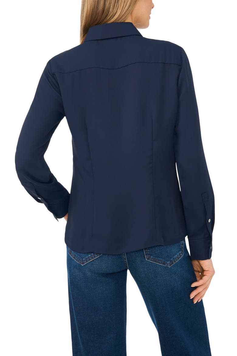 Classic Fit Button-Up Shirt, Alternate, color, NIGHT SKY