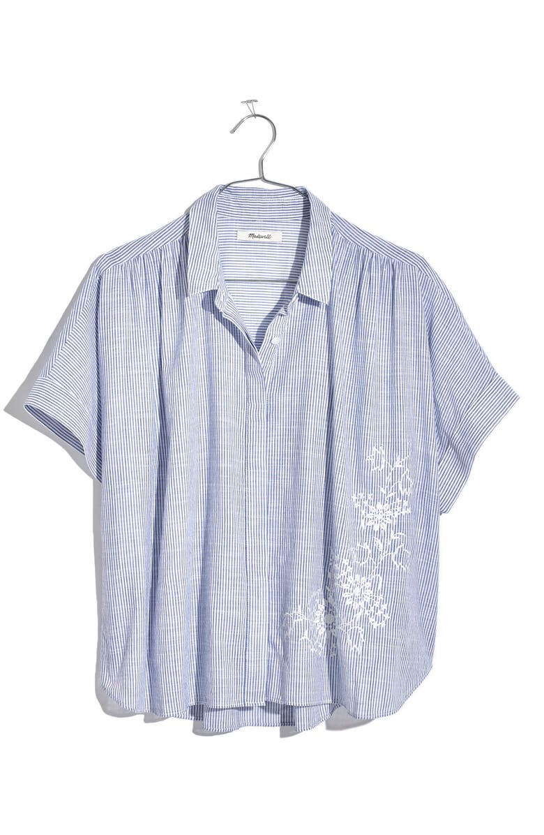 Madewell Embroidered Hilltop Shirt, Alternate, color,