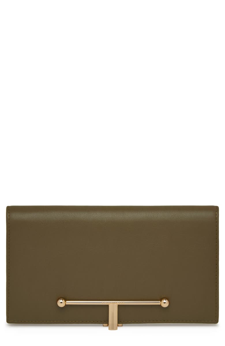 Strathberry Large Meville Leather Bifold Wallet, Main, color, 