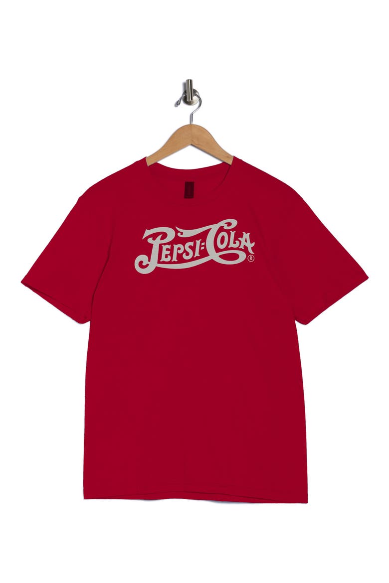 Pepsi Vintage Logo Graphic T-Shirt, Alternate, color, RED