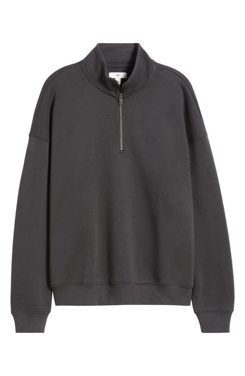 Bp. Front Zip Hoodie In Black Faded