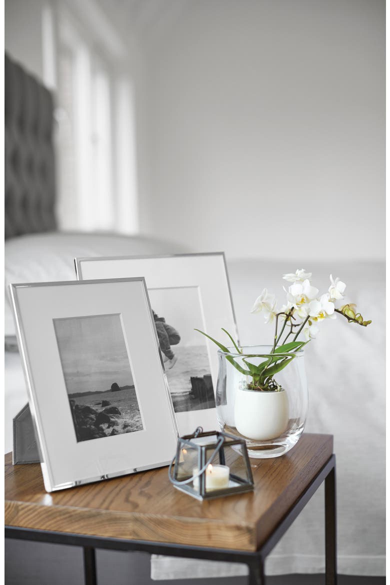 Fine Silver Plated Picture Frame, Alternate, color, SILVER