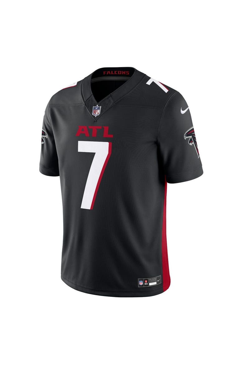 Men's Nike Bijan Robinson Black Atlanta Falcons Vapor F.U.S.E. Limited Jersey, Alternate, color, Black