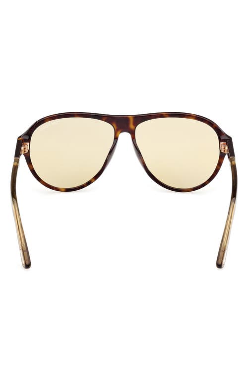 Tom Ford Quincy 59mm Pilot Sunglasses