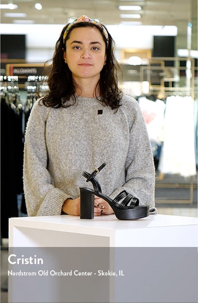 Cairo Platform Sandal, sales video thumbnail