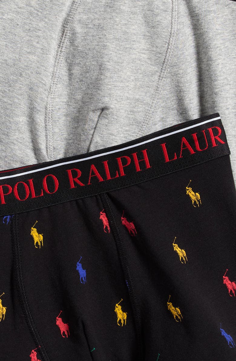 Polo Ralph Lauren Kids' Assorted 3-Pack Stretch Cotton Boxers, Alternate, color, 