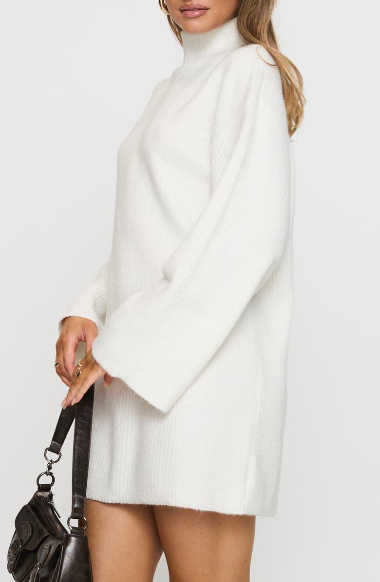 Princess Polly Sonelle Long Sleeve Sweater Minidress, Alternate, color,