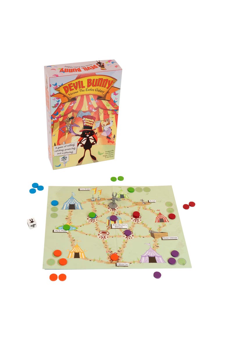 Devil Bunny Versus The Entire Galaxy Board Game, Alternate, color, Multicolored