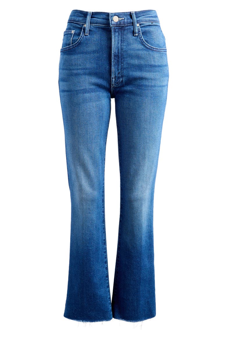 The Insider High Waist Fray Hem Crop Bootcut Jeans, Alternate, color, WHATEVER YOU WANT