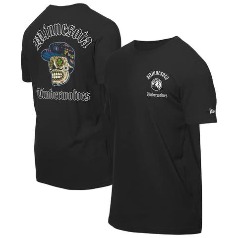 Men
s New Era Black Minnesota Timberwolves Sugar Skulls T-Shirt