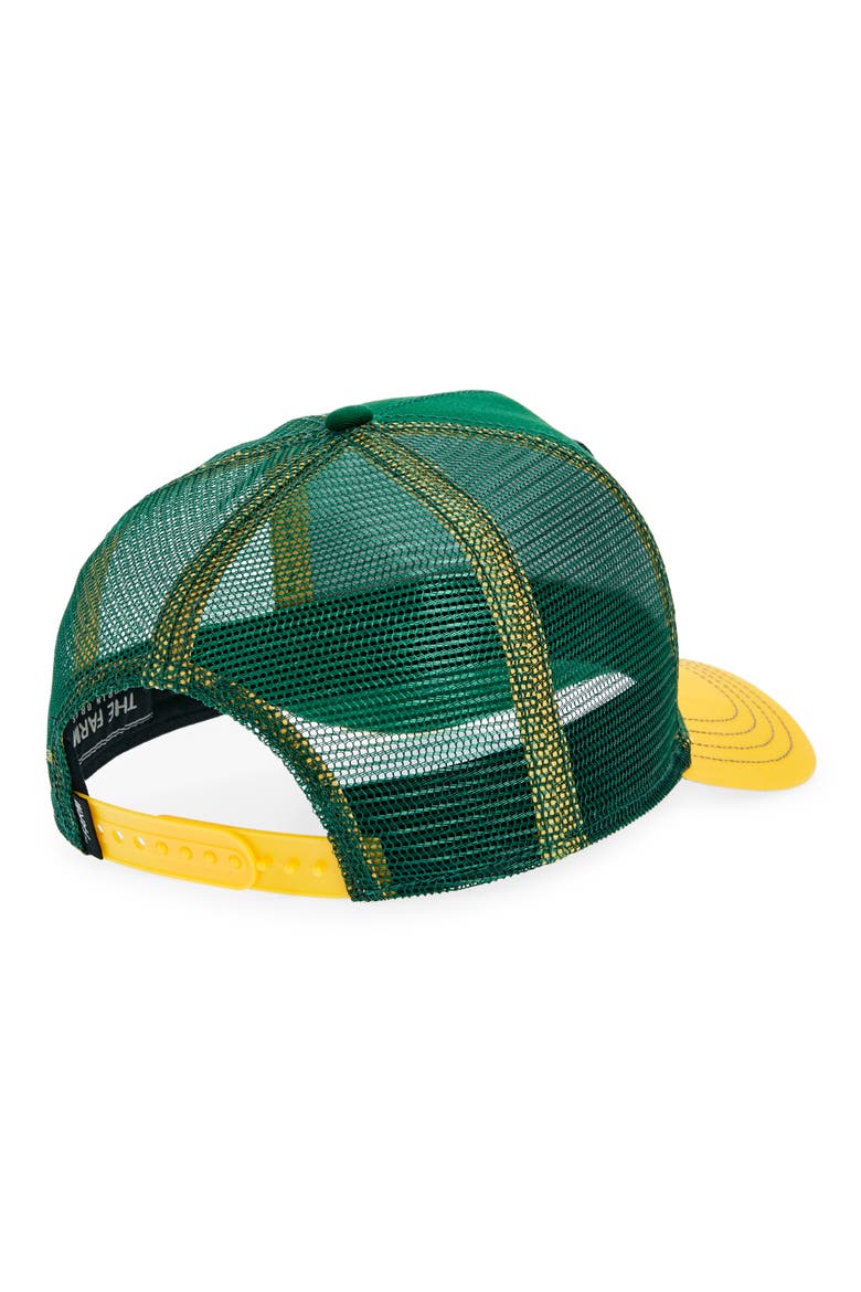 The Karma Patch Trucker Hat, Alternate, color, GREEN