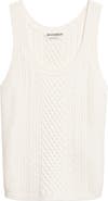JW Anderson Cable Knit Sweater Tank