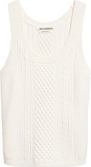 JW Anderson Cable Knit Sweater Tank