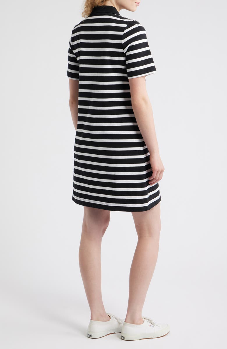 Tommy Bahama Coastal Cabana Cotton Shirtdress, Alternate, color, Black