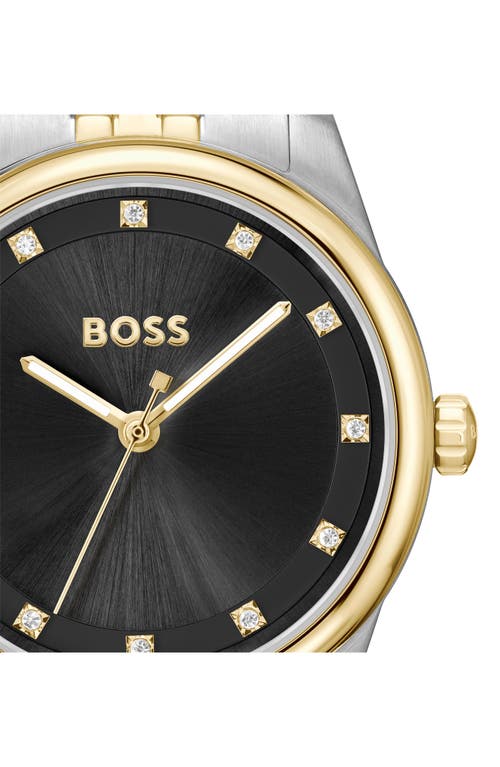 Hugo Boss Boss Graceful Precious Bracelet Watch, 32mm In Black