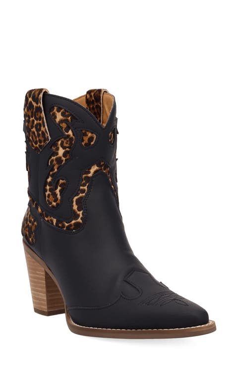 Run Wild Animal Print Western Boot