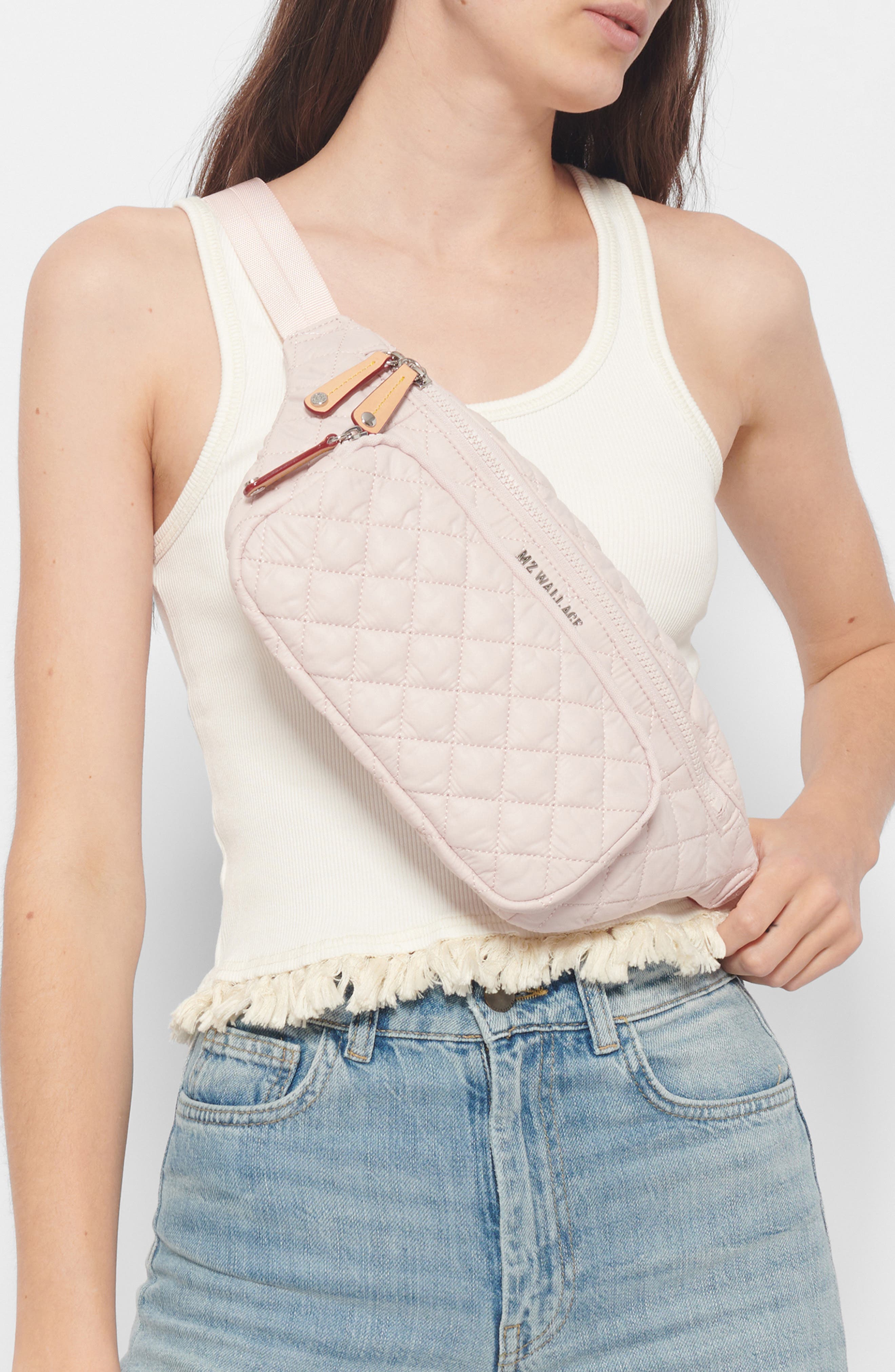 Metro Sling Bag, Alternate, color, ROSE