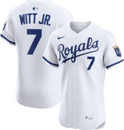 Nike Men's Nike Bobby Witt Jr. White Kansas City Royals Home Elite Jersey