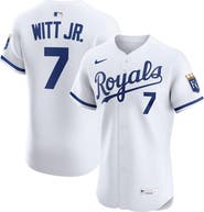 Nike Men's Nike Bobby Witt Jr. White Kansas City Royals Home Elite Jersey