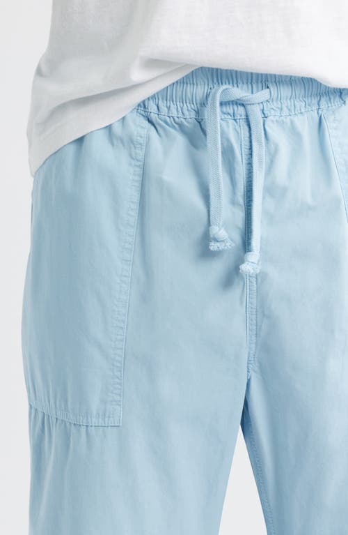 Service Works Organic Cotton Poplin Drawstring Chef Pants In Blue