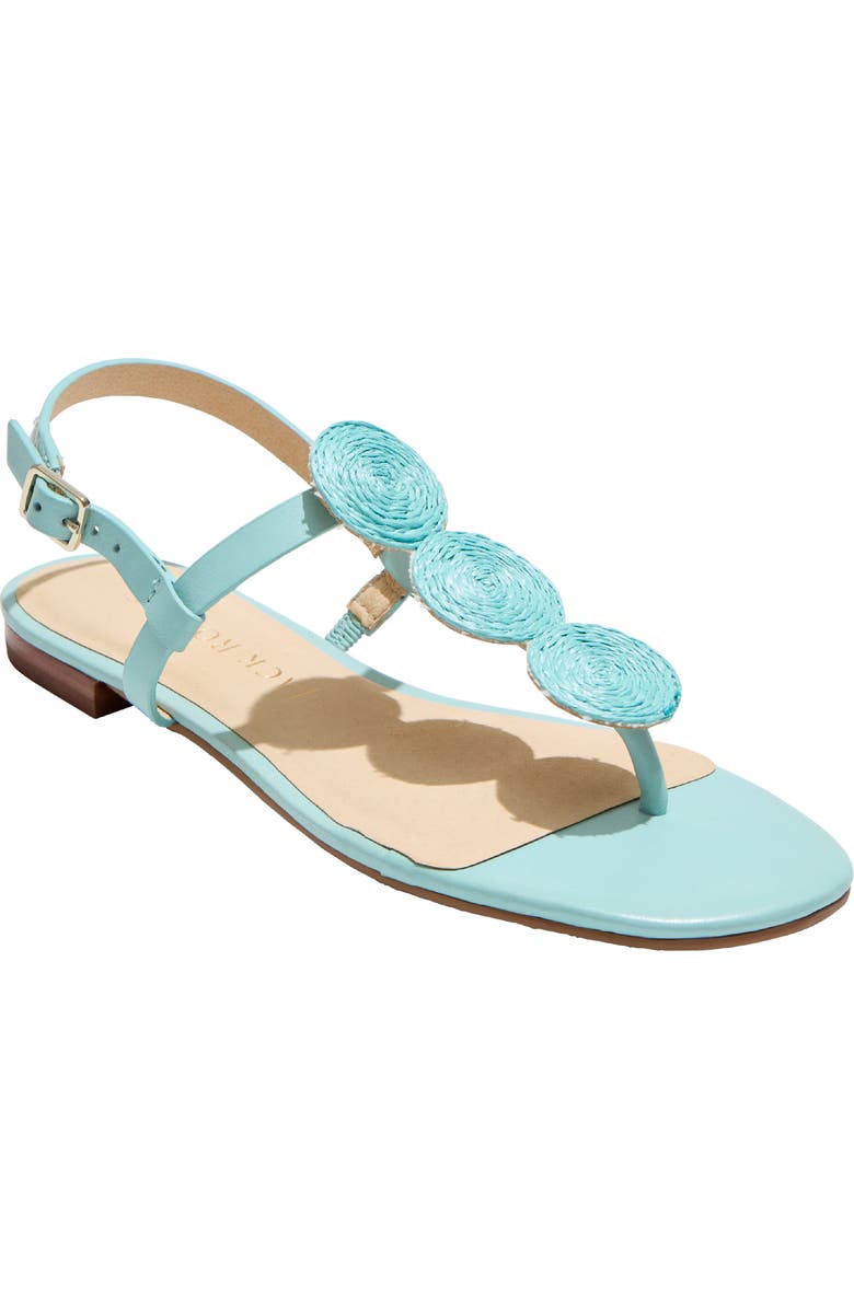 Jack Rogers Worth Slingback Sandal, Main, color, Turquoise