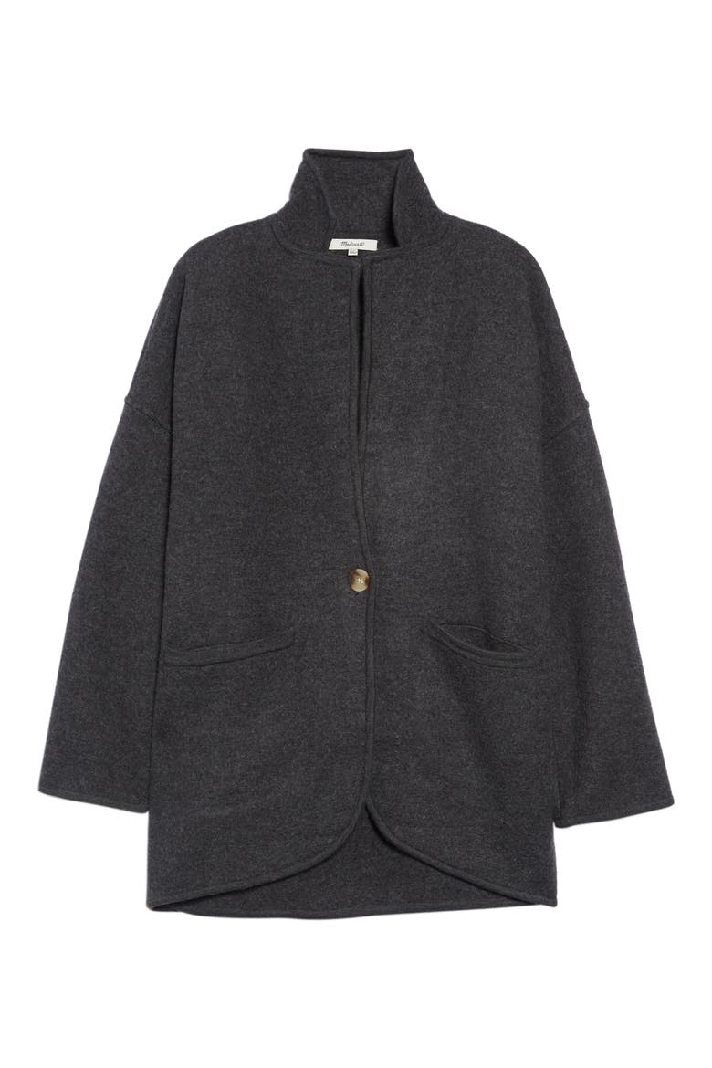Saville Sweater Blazer, Main, color, HTHR CARBON