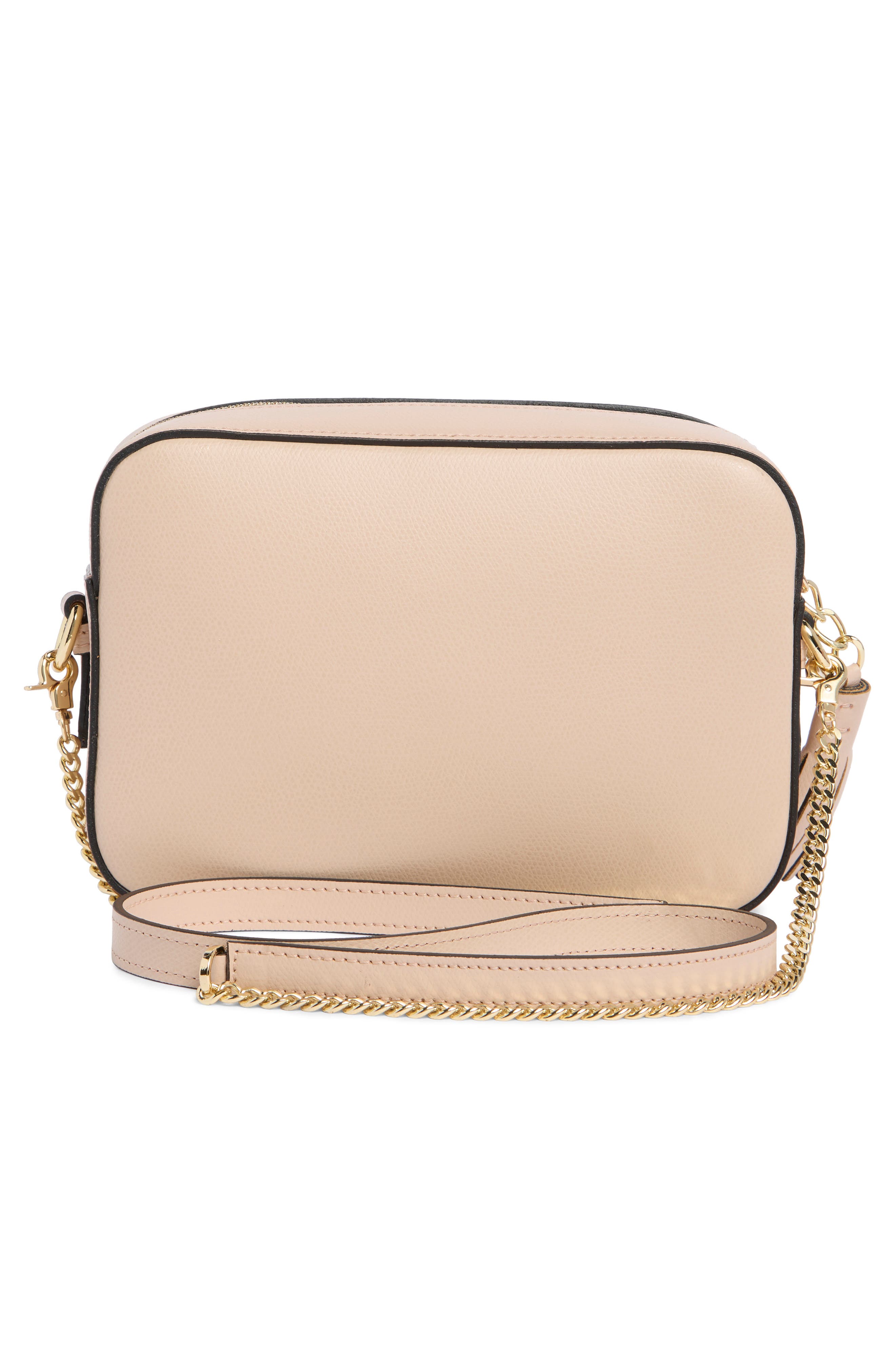 VALENTINO BY MARIO VALENTINO Babette Bonbonniere Rose Leather Camera Bag, Alternate, color, Rose