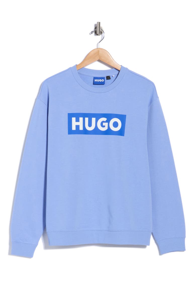 Classic Graphic Sweatshirt, Main, color, BRIGHT BLUE
