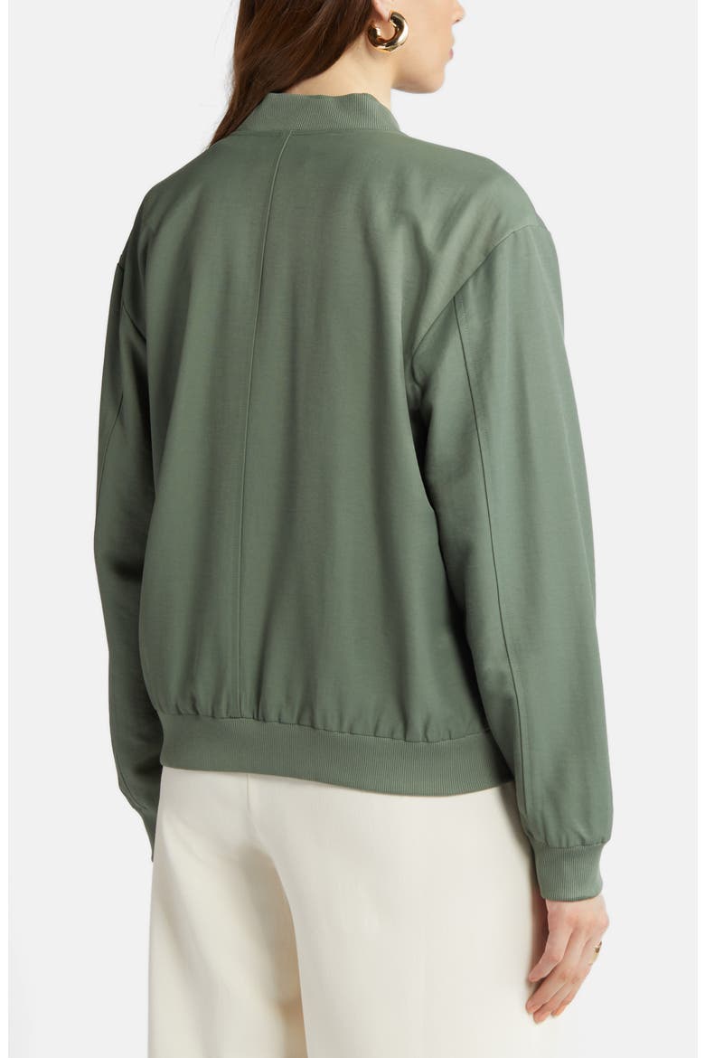 Bomber Jacket, Alternate, color, GREEN DUCK