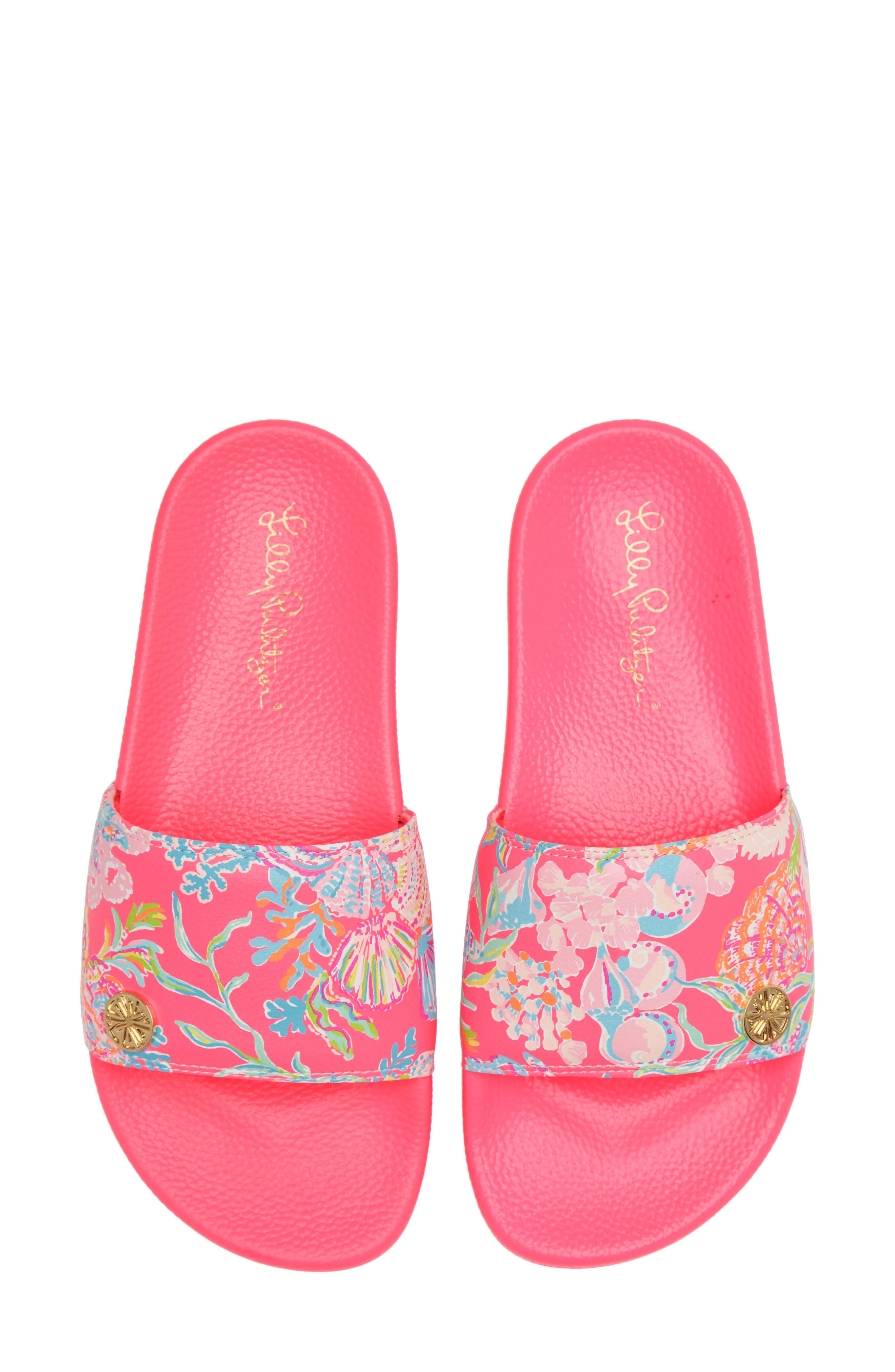Lilly Pulitzer<sup>®</sup> Cabana Slide Sandal, Main, color, 