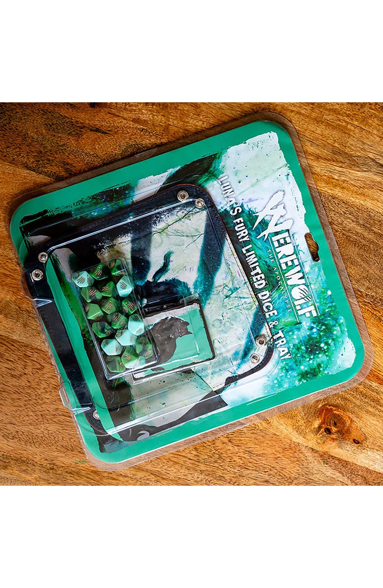 Renegade Game Studios Werewolf The Apocalypse 5Th Edition Luna'S Fury Dice & Tray Pack, 17 Dice Set, Alternate, color, Multicolored