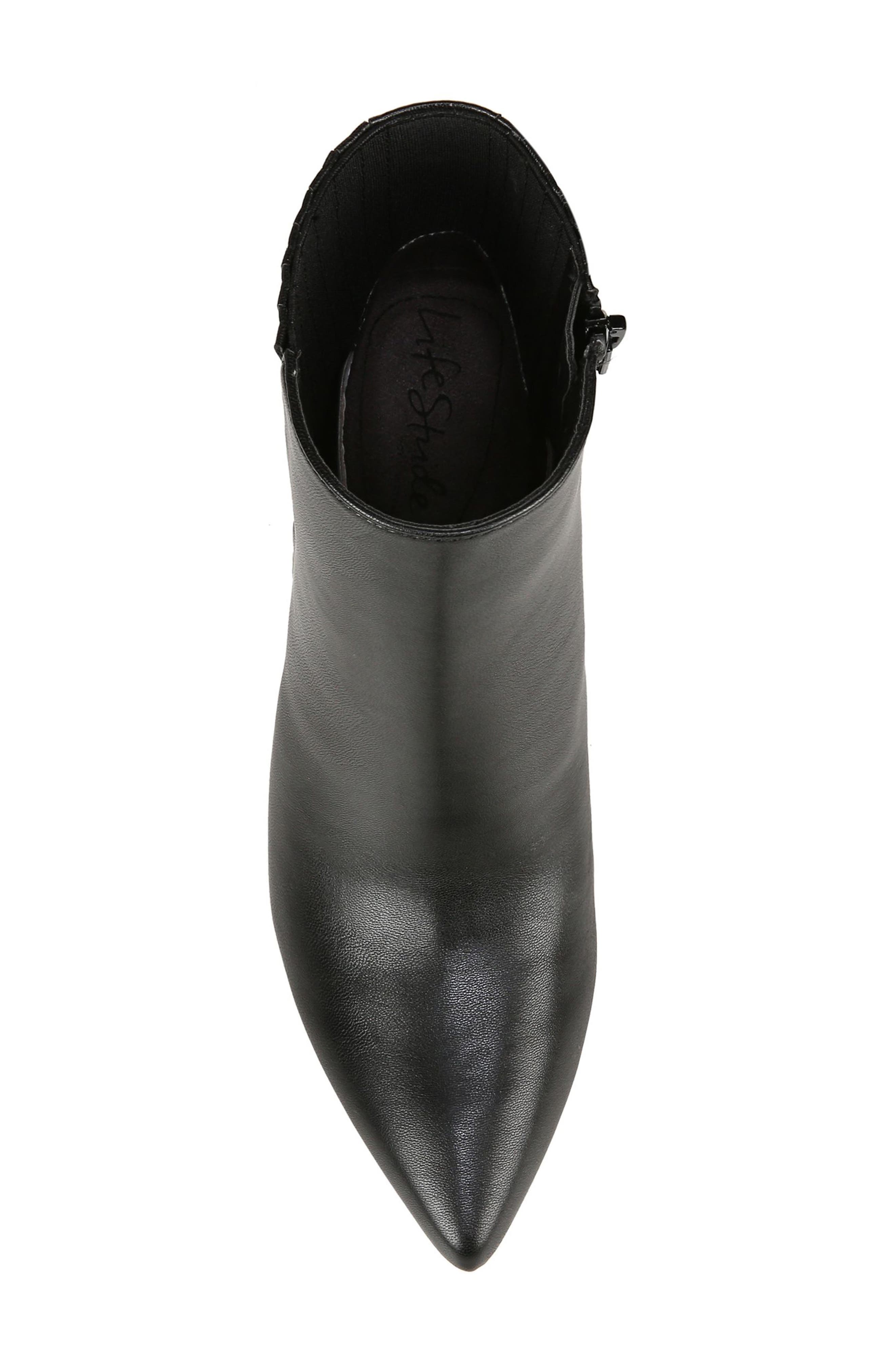 LifeStride Sienna Pointed Toe Bootie, Alternate, color, 