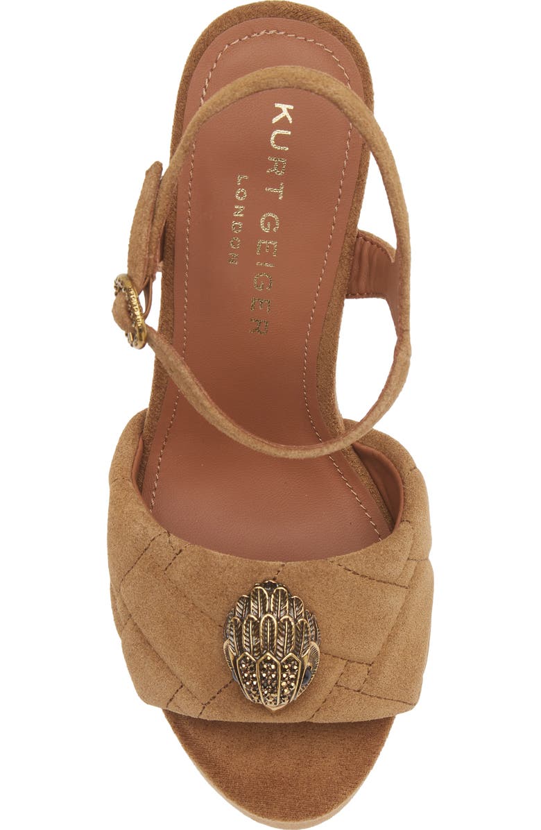 Kurt Geiger London Kensington Platform Sandal, Alternate, color, Tan