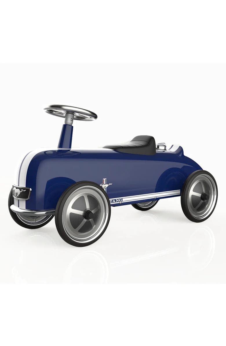 Baghera Ford Mustang Ride-On, Alternate, color, Glossy Blue