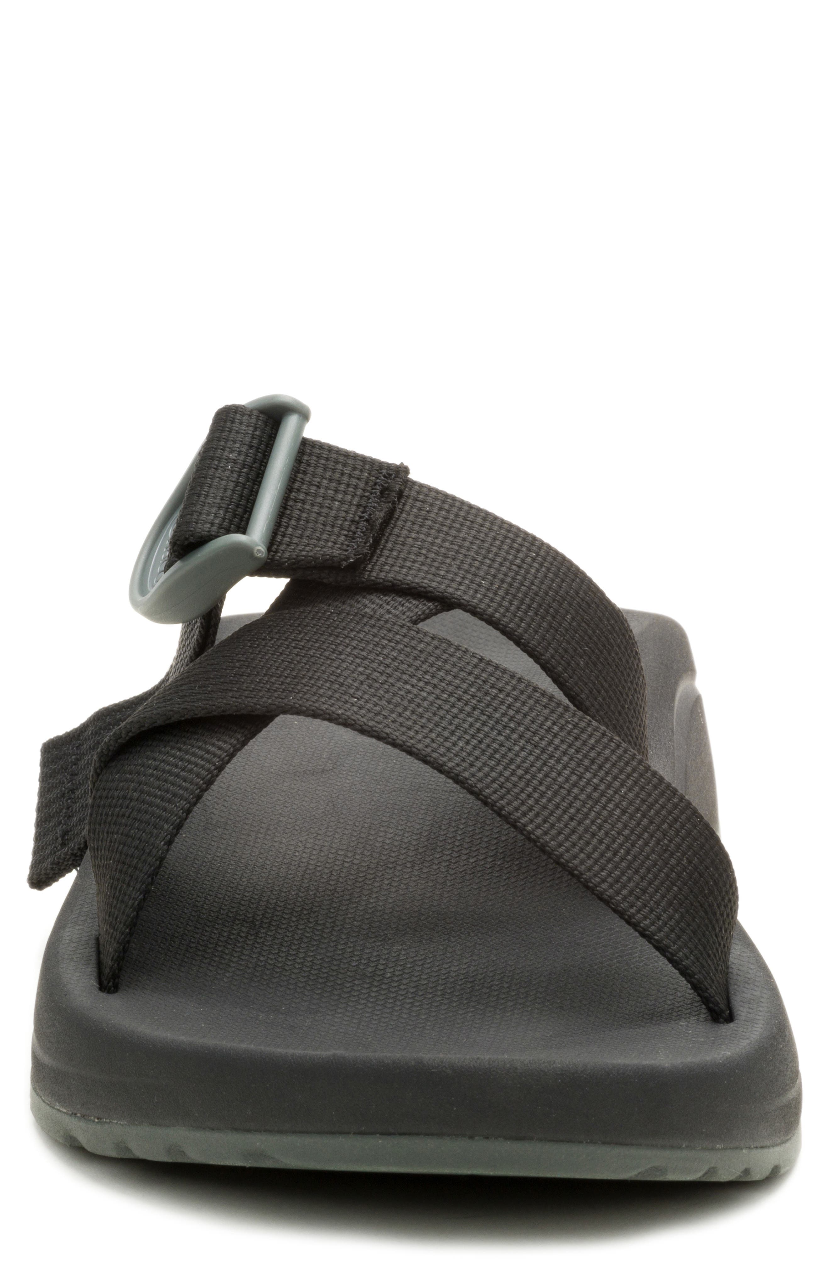 Chaco CushZ Slide Sandal, Alternate, color, Black