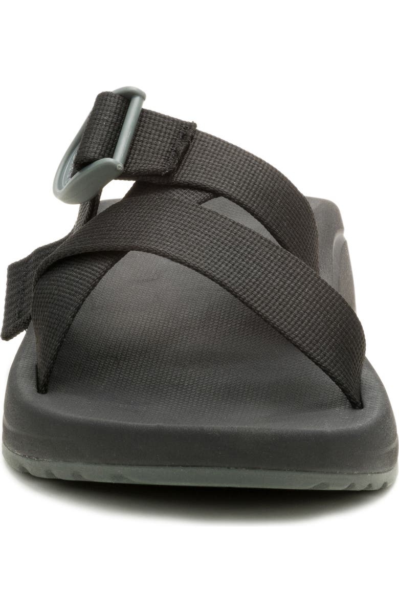 Chaco CushZ Slide Sandal, Alternate, color, Black