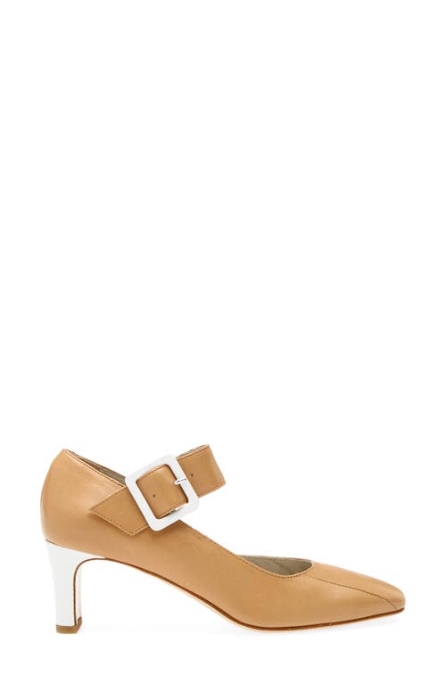 Amalfi By Rangoni Superbro Square Toe Pump In Brown