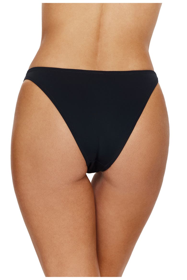 Midnight Low Rise Bikini Bottom, Alternate, color, Black