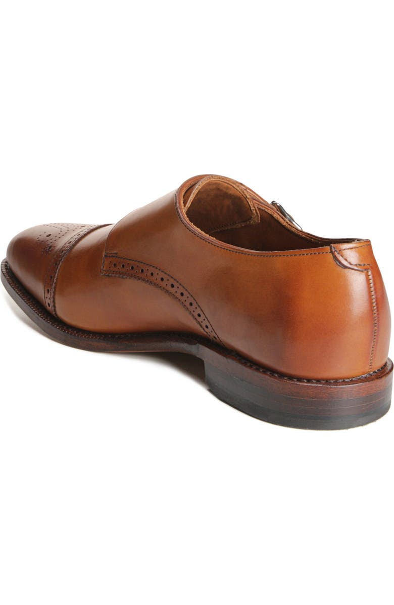 Allen Edmonds St. Johns Double Monk Strap Shoe, Alternate, color, Walnut