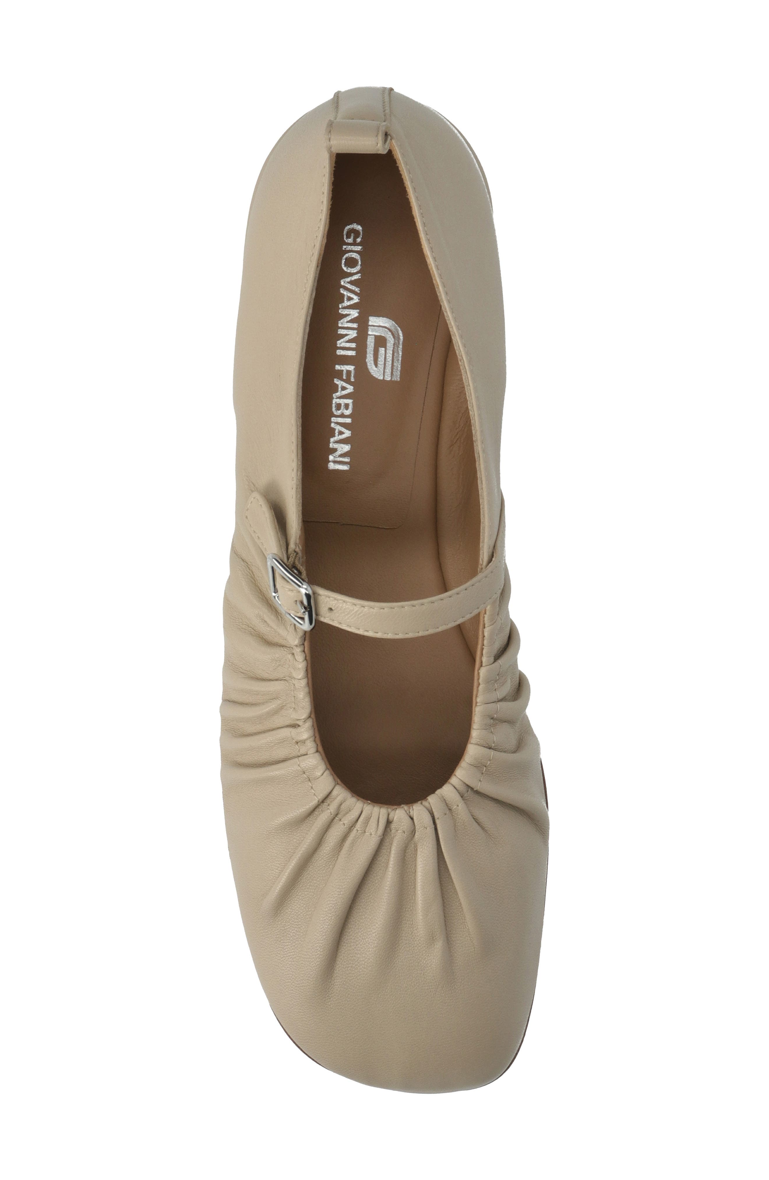 Round Toe Mary Jane, Alternate, color, LIGHT BEIGE